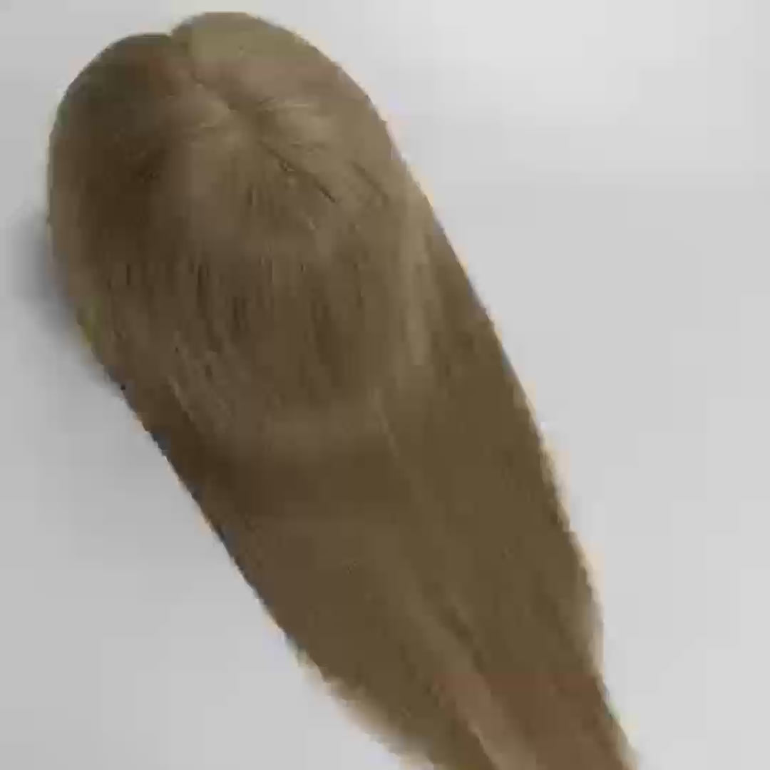 3"x5" STYLEUHAIR 130 Density Featherlight Ultra-breathable Full Lace Hand-tied Silk Toppers Clip In For Women Remy Human Hair