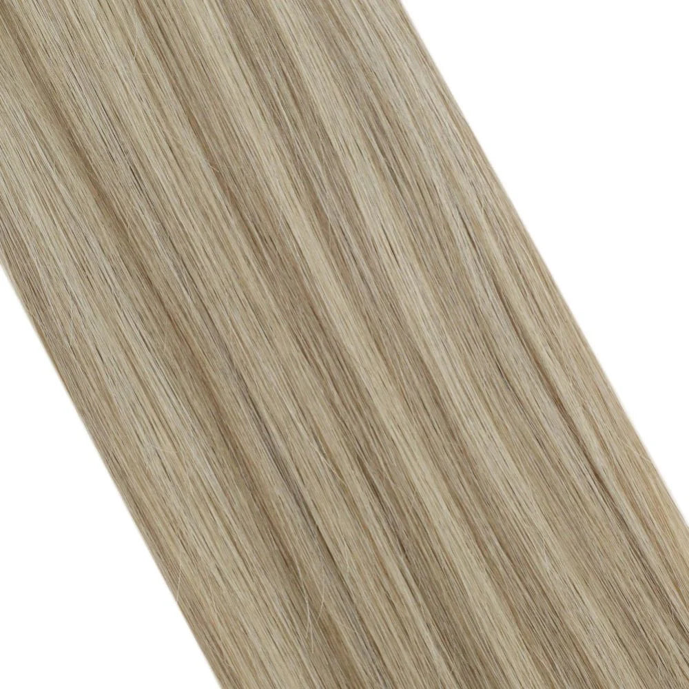STYLEUHAIR 14-24 Inch Invisible Tape In Hair Extensions 20Pcs Virgin Human Hair Ombre Highlight (