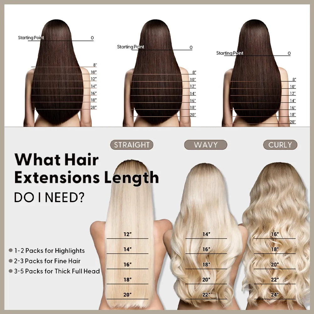 hair extensions length