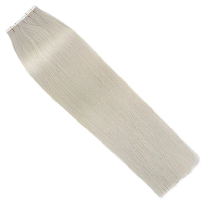 STYLEUHAIR 14-24 Inch Invisible Tape In Hair Extensions 20Pcs Virgin Human Hair (