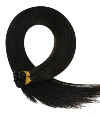 STYLEUHAIR Straight U Tips Hair Extensions Invisible Natural Remy Human Hair Extensions For Women (